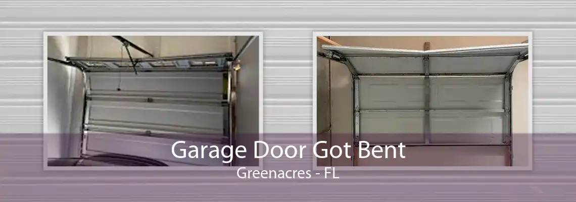 Garage Door Got Bent Greenacres - FL