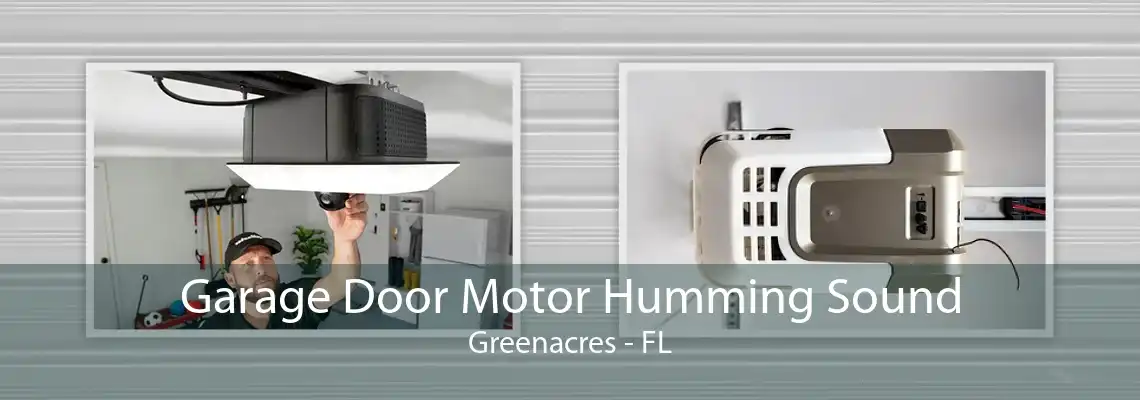 Garage Door Motor Humming Sound Greenacres - FL