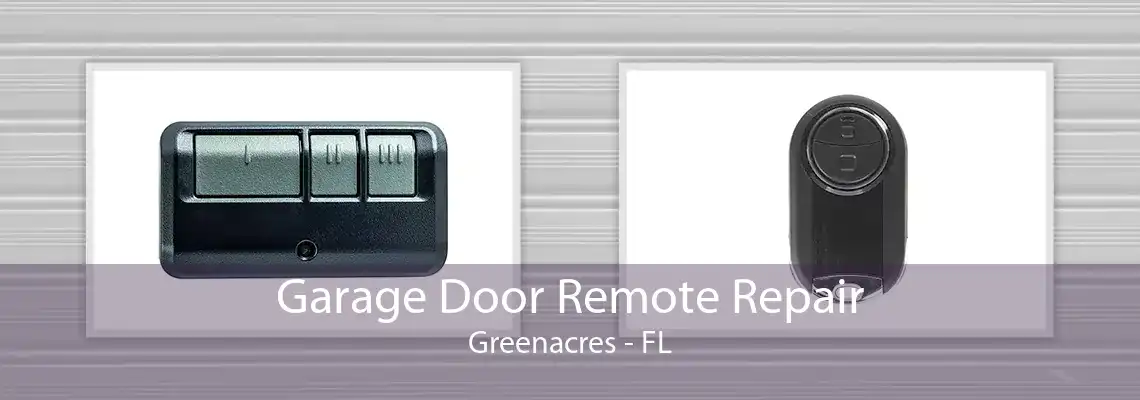 Garage Door Remote Repair Greenacres - FL