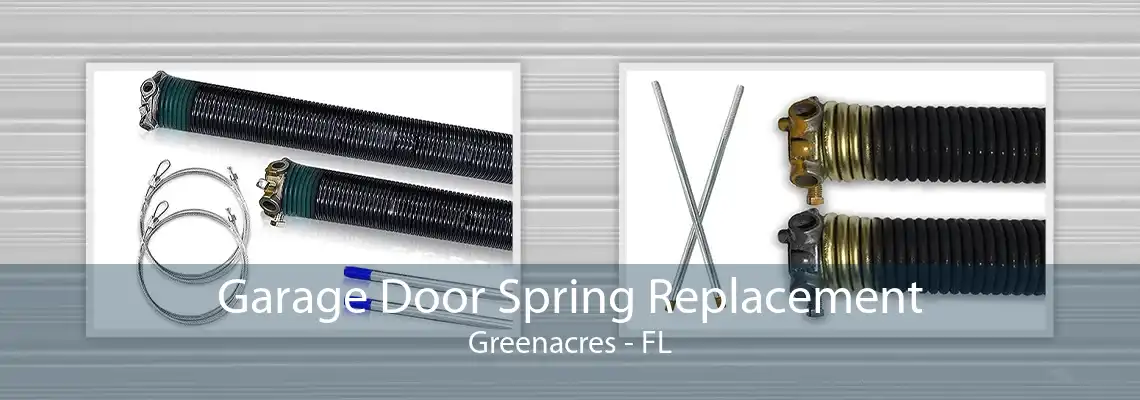 Garage Door Spring Replacement Greenacres - FL